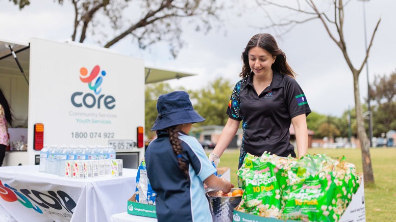 a person who help their neighbor