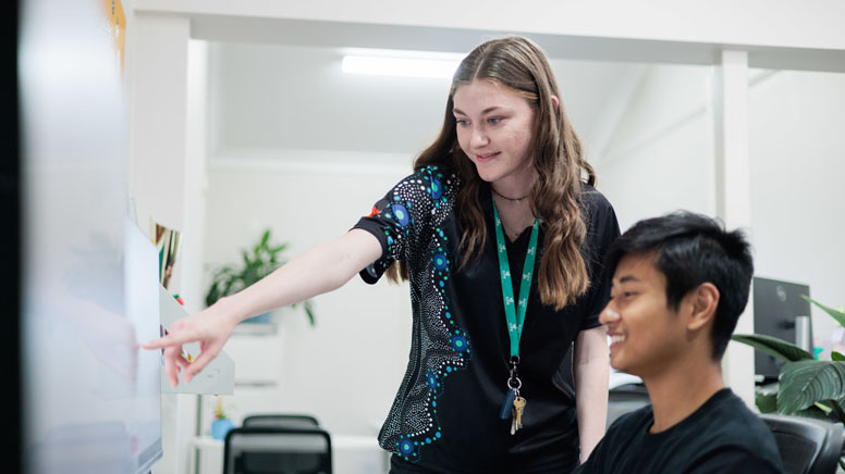 helping their friend