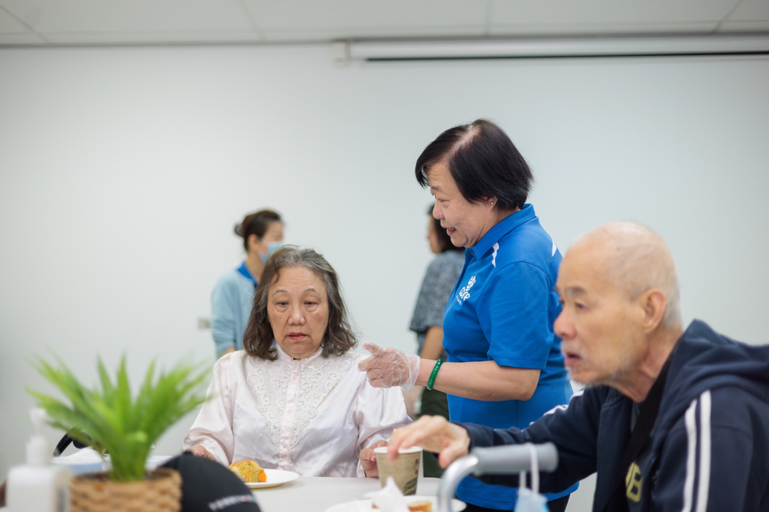 the two old age client they are assisting by our team